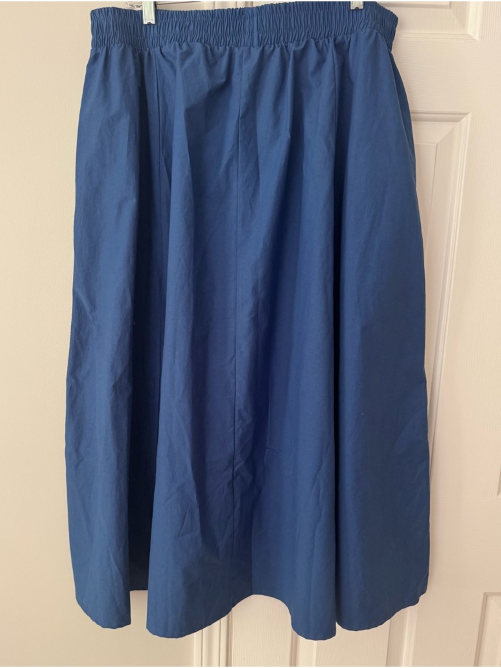 Anthropologie Daily Practice Side Stripes Circular Midi Skirt - Picture 9 of 10
